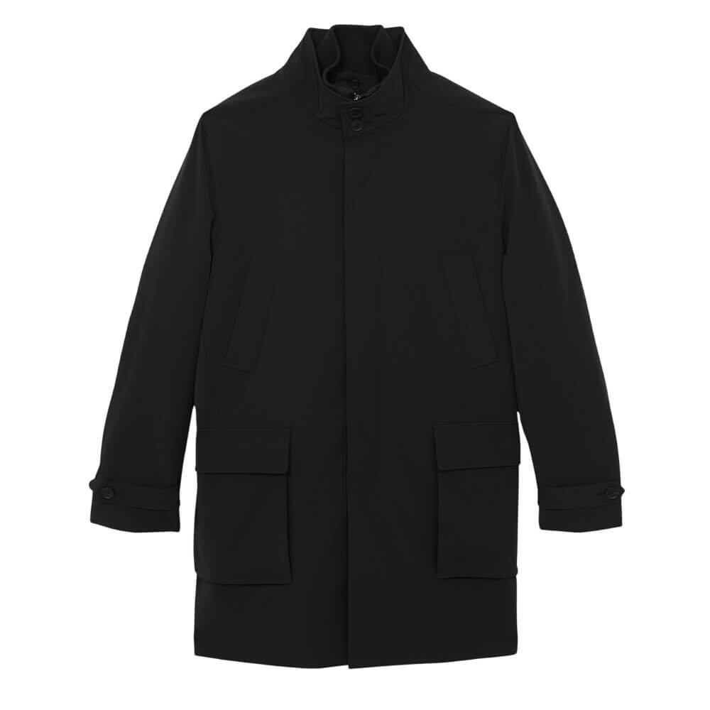 REISS Player Hybrid Removable-Gilet Overcoat